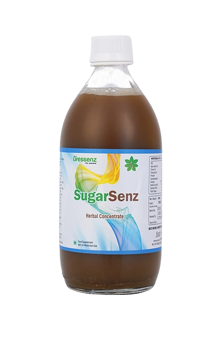 SugarSenz herbal drink supports healthy blood sugar levels, metabolism, and boosts energy daily.
