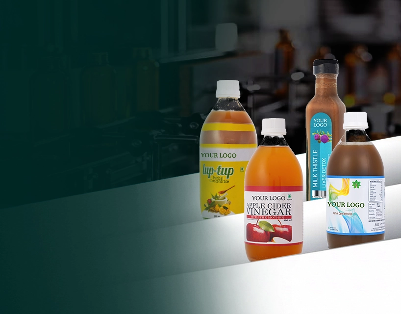 Wellness brand in Tamil Nadu with custom labels packaging & flexible white label product order options