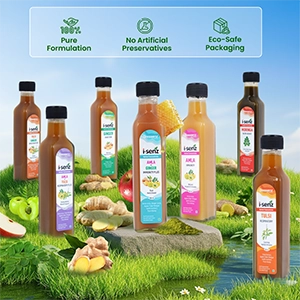 Natural herbal drink crafted to support digestion, breathing ease, and natural immune balance.