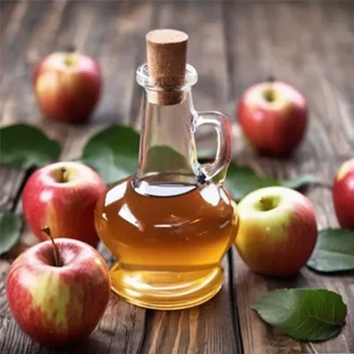 Apple cider vinegar in Lup-Tup drink detoxifies, provides enzymes, vitamins, and improves wellness