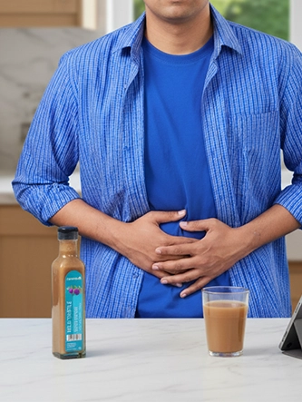 LiverSenz herbal blend helps relieve digestion issues and improves gut health wellness in Tamil Nadu