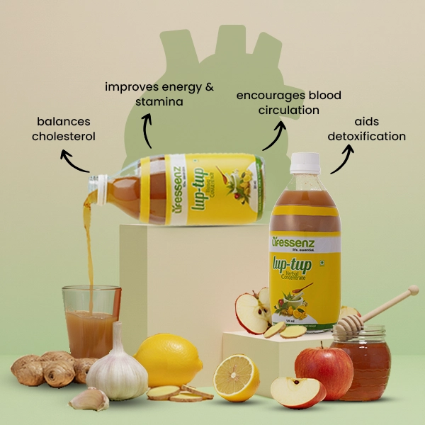 Lup-Tup herbal tonic promotes artery cleansing, healthy blood circulation, & overall heart wellness